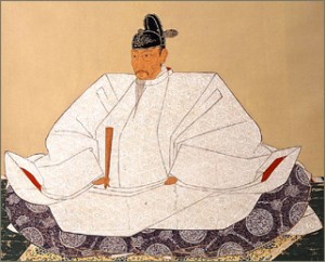 豊臣秀吉画像. 慶長5年（1600）に狩野山楽によって描かれたと伝わる肖像の模本。