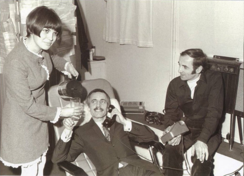 ポール・モーリア(中央)