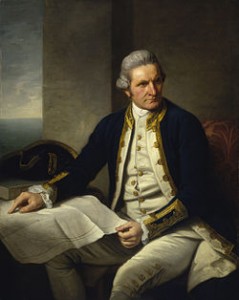 ロンドン海軍博物館所蔵のクックの公式肖像画ja.wikipedia.orgより